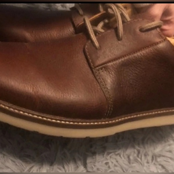 Clarks Men's Grandin Plain Oxford Shoes  SZ 10.5 - Picture 3 of 7